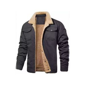 Jaqueta De Masculina De Toque Macio E Quente Ideal Para O Invernos Extremos