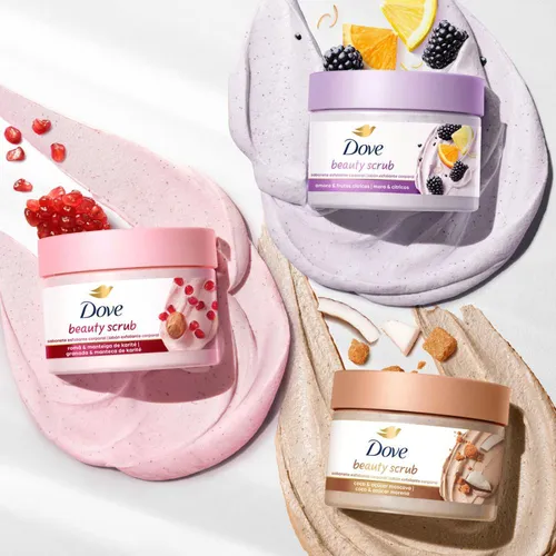 Dove Sabonete Esfoliante Amora & Frutas Cítricas 280g - Imagem 2